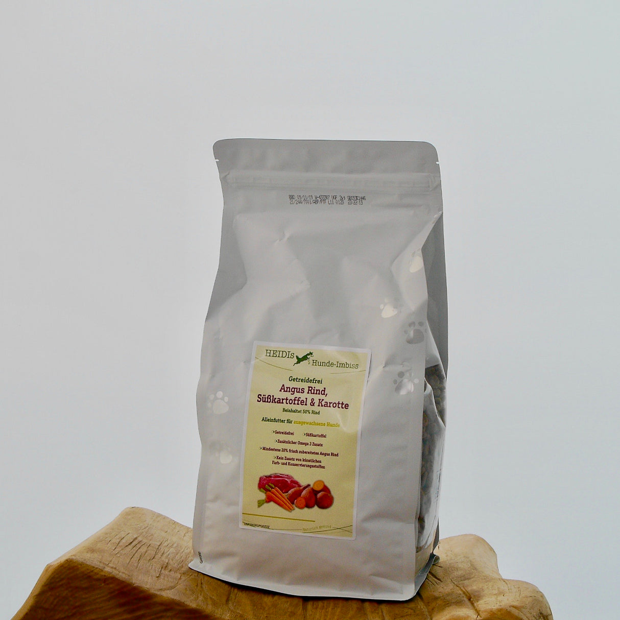 Angus Rind, Süßkartoffel und Karotte - Trockenfutter