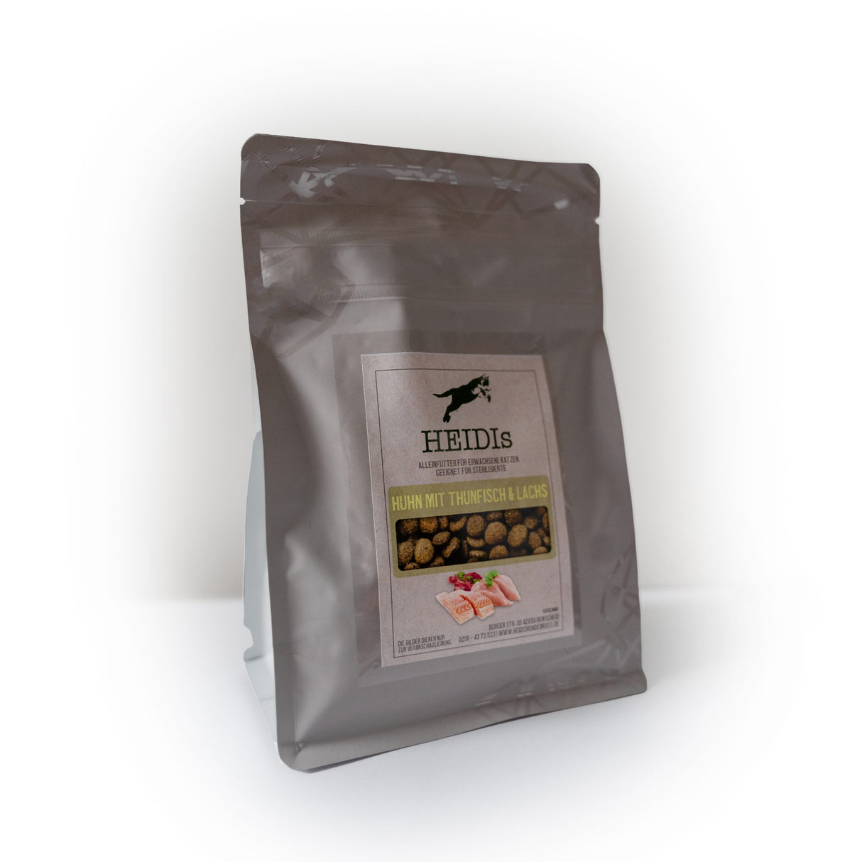 Huhn mit Thunfisch & Lachs - Katzen Trockenfutter