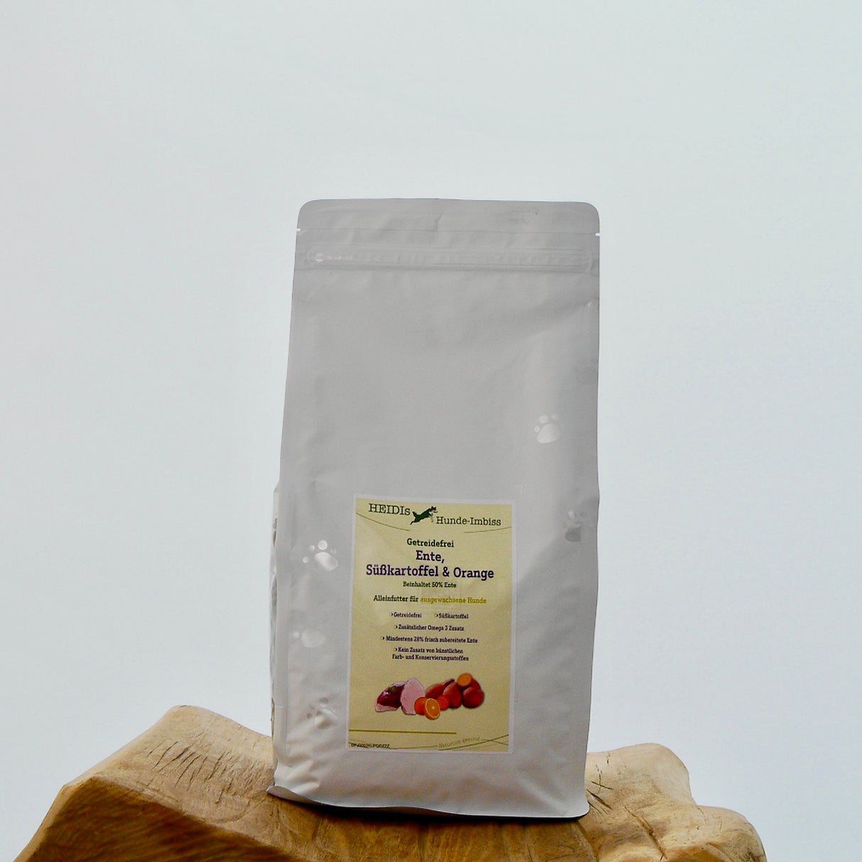 Ente, Süßkartoffel & Orange - Trockenfutter
