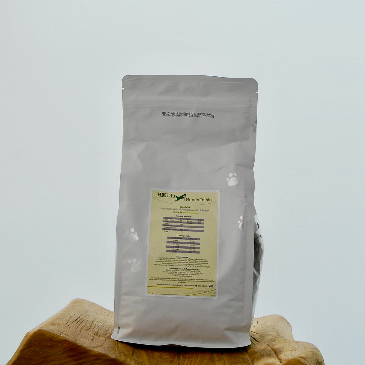 Lachs, Forelle, Süßkartoffel & Spargel (Senior / Light) - Trockenfutter