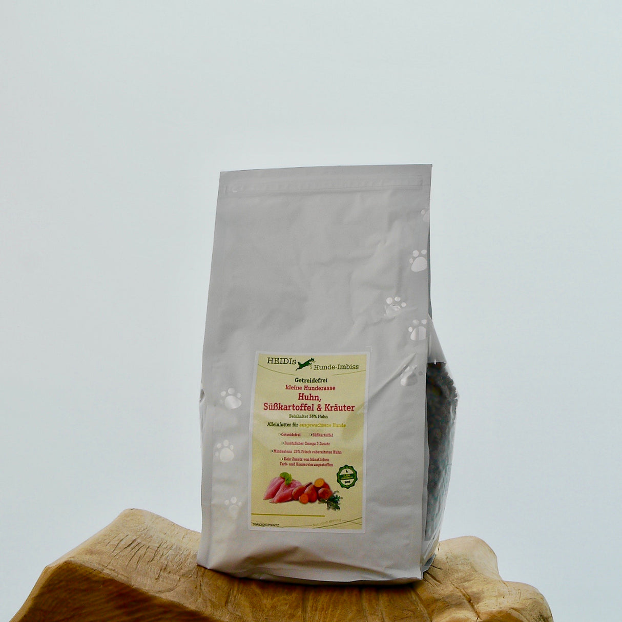 Huhn, Süßkartoffel & Kräuter für kleine Hunderassen - Trockenfutter