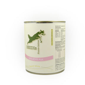 Abbildung von einer 800g Dose Nassfutter mit Seelachs Pur - Natürlich gesund!